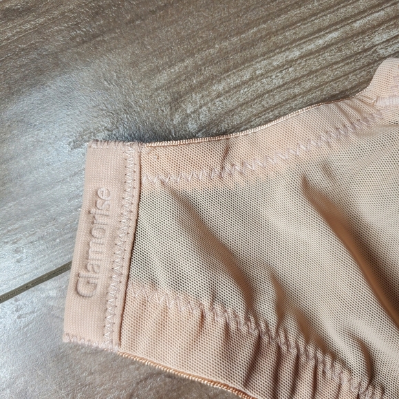 Glamorise MagicLift Seamless Support T-Shirt Bra Size 36DD Nude Color NWOT - Picture 5 of 12